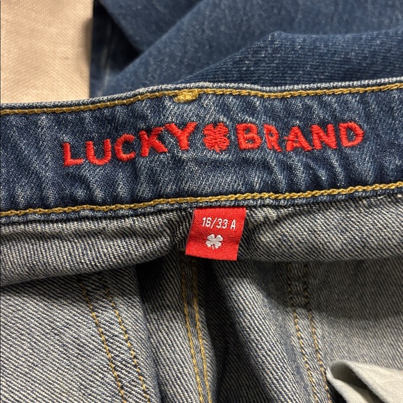 Lucky Brand Plus Barrel Wide Ankle Pant - Picture 10 of 12